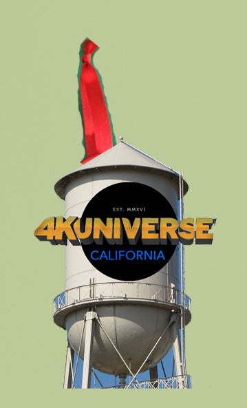 2021 4KUniverse Water Tower 3D Christmas Ornament