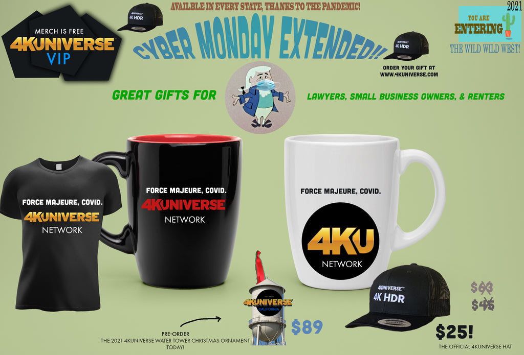 4KUniverse Extended Cyber Monday 'Force Majeure, COVID' bundle