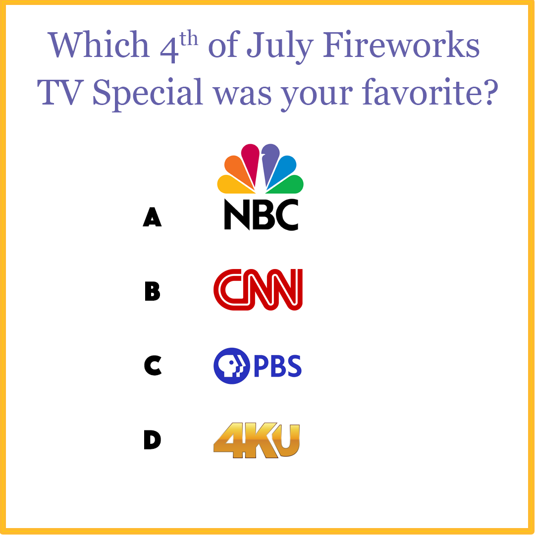 4KUniverse's 4th of July Fireworks TV Special
