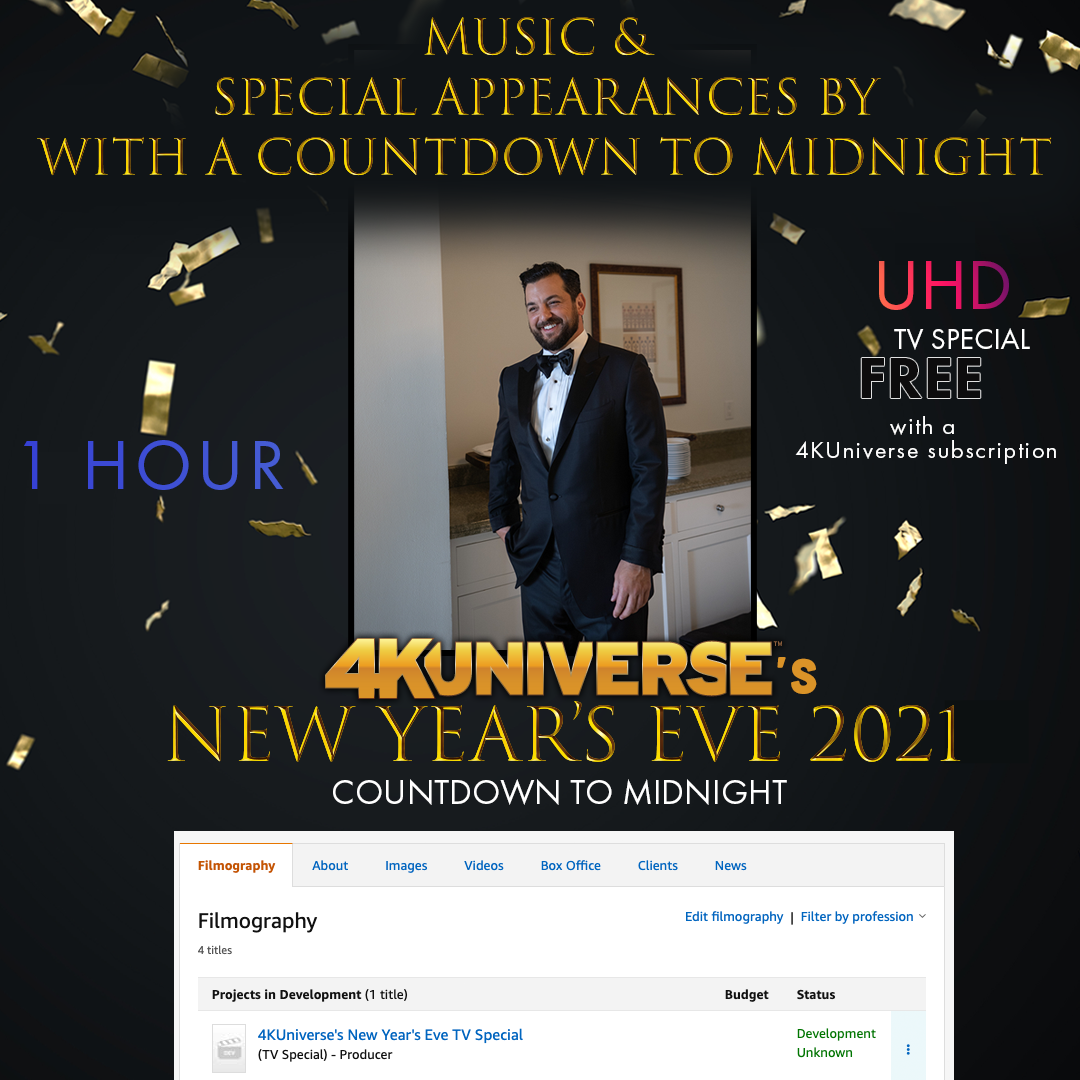 4KUniverse's NYE 2021 TV Special